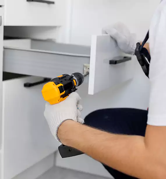 Bathroom Cabinet Remodel in Mineola