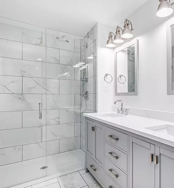 Tile Shower Remodel Mineola, TX