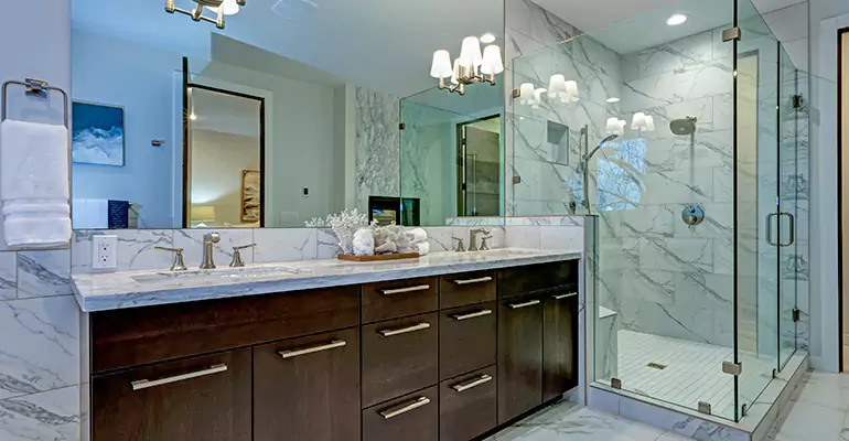 Partial Bathroom Reconstruction in Mineola