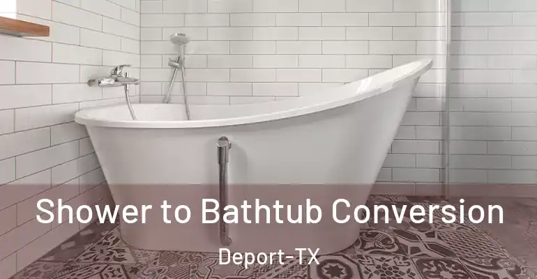 inner Bathroom imggen Shower to Bathtub Conversion Deport-TX