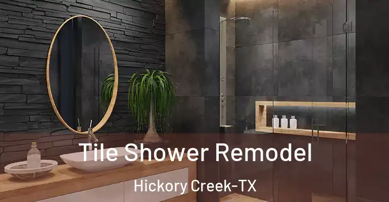 inner Bathroom imggen Tile Shower Remodel Hickory Creek-TX
